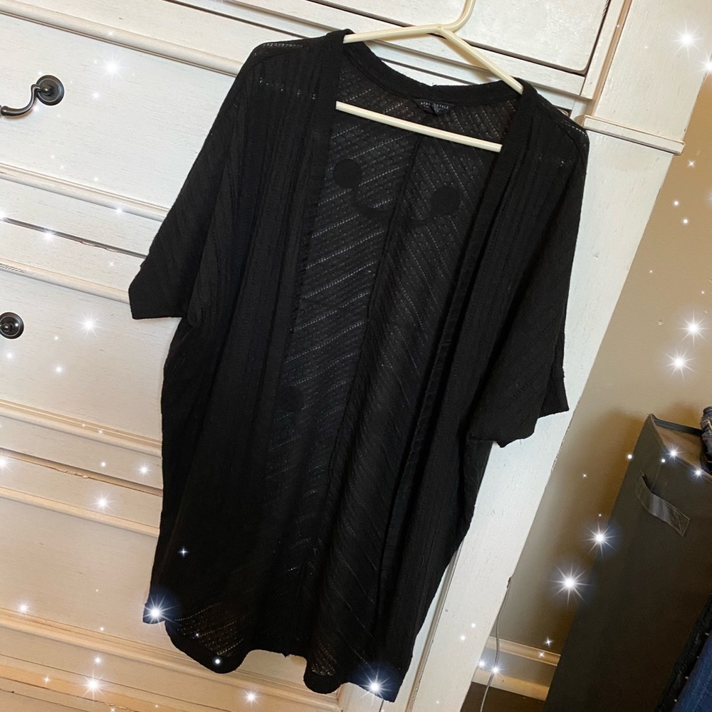 Aeropostale Black Cardigan